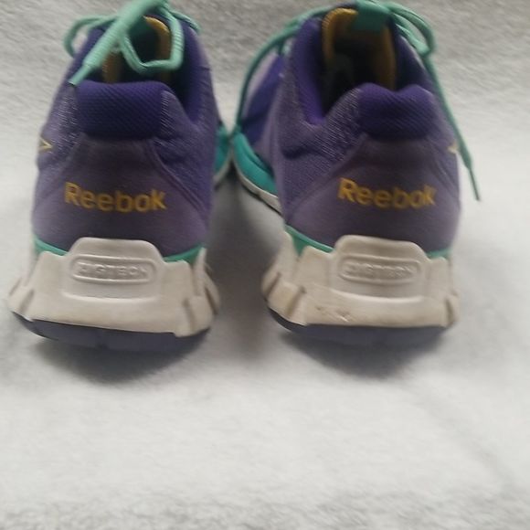 REEBOK WOMENS PURPLE ZIGKICK ALPHA RUNNING SHOE SZ 10 - Picture 7 of 9